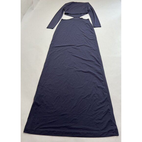 CHAM Long Sleeve Cut-Out Dress in Blue - Picture 5 of 6